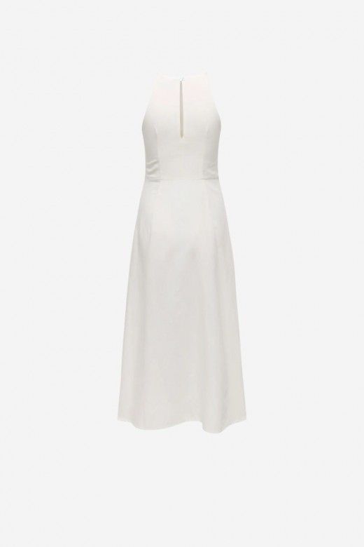 Vestido Vila Lelene SL Linen Long Vestido Vila Lelene SL Linen Long