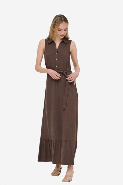 Vestido Only Siesta Lin Belt
