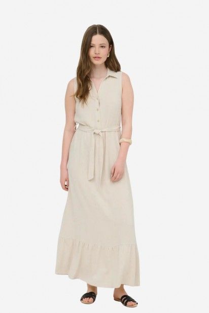 Vestido Only Siesta Lin Belt