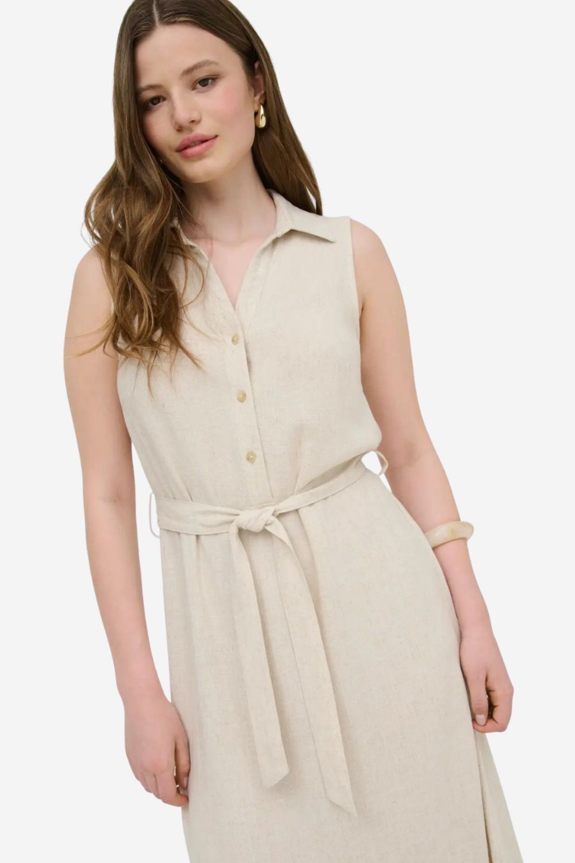 Vestido Only Siesta Lin Belt