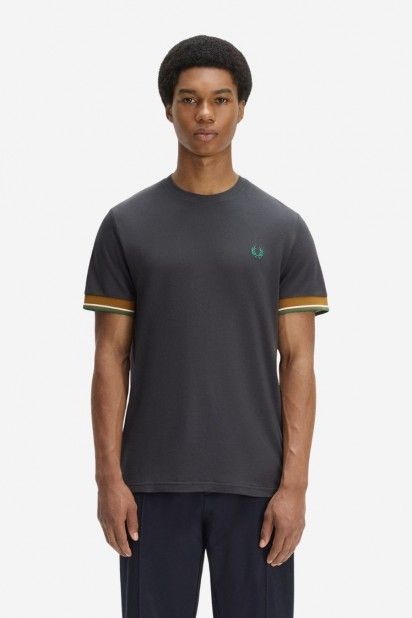 Fred Perry T-Shirt Piqu� Homem