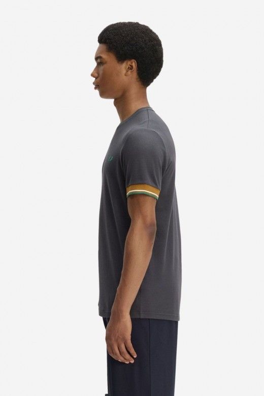 Fred Perry T-Shirt Piqué Homem Fred Perry T-Shirt Piqué Homem