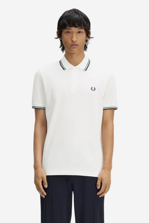 Polo FRED PERRY M3600 Riscas Gola Polo FRED PERRY M3600 Riscas Gola