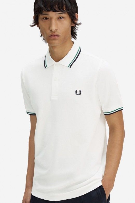 Polo FRED PERRY M3600 Riscas Gola Polo FRED PERRY M3600 Riscas Gola