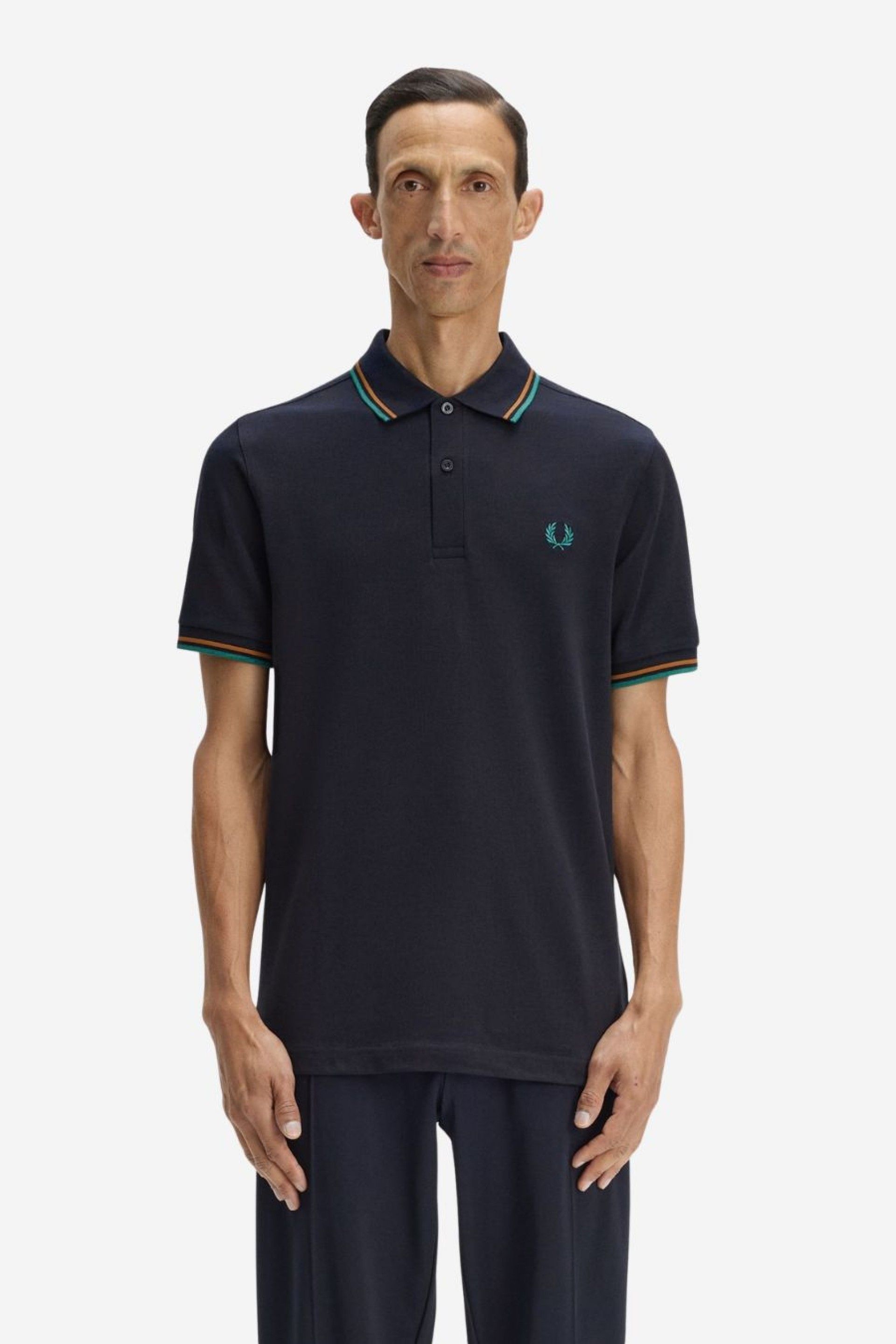 Polo FRED PERRY M3600 Riscas Gola
