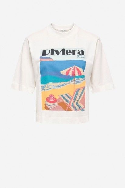 Top T-Shirt Only Vega JRS Print Top T-Shirt Only Vega JRS Print