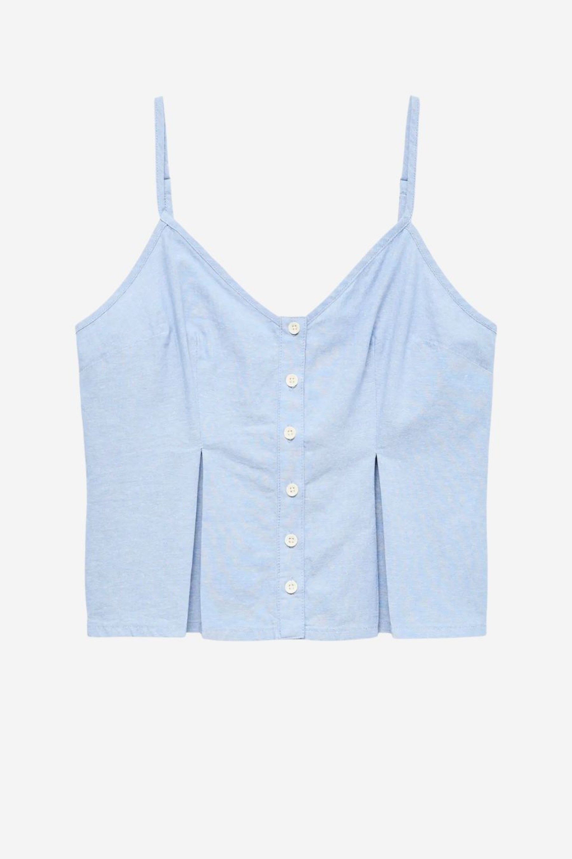Top Vero Moda Norma Chambray Singlet Strap