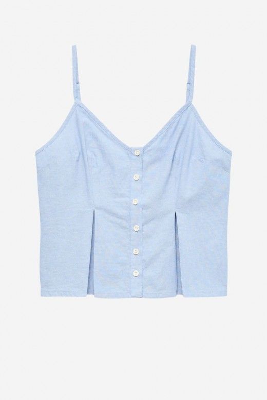 Top Vero Moda Norma Chambray Singlet Strap
