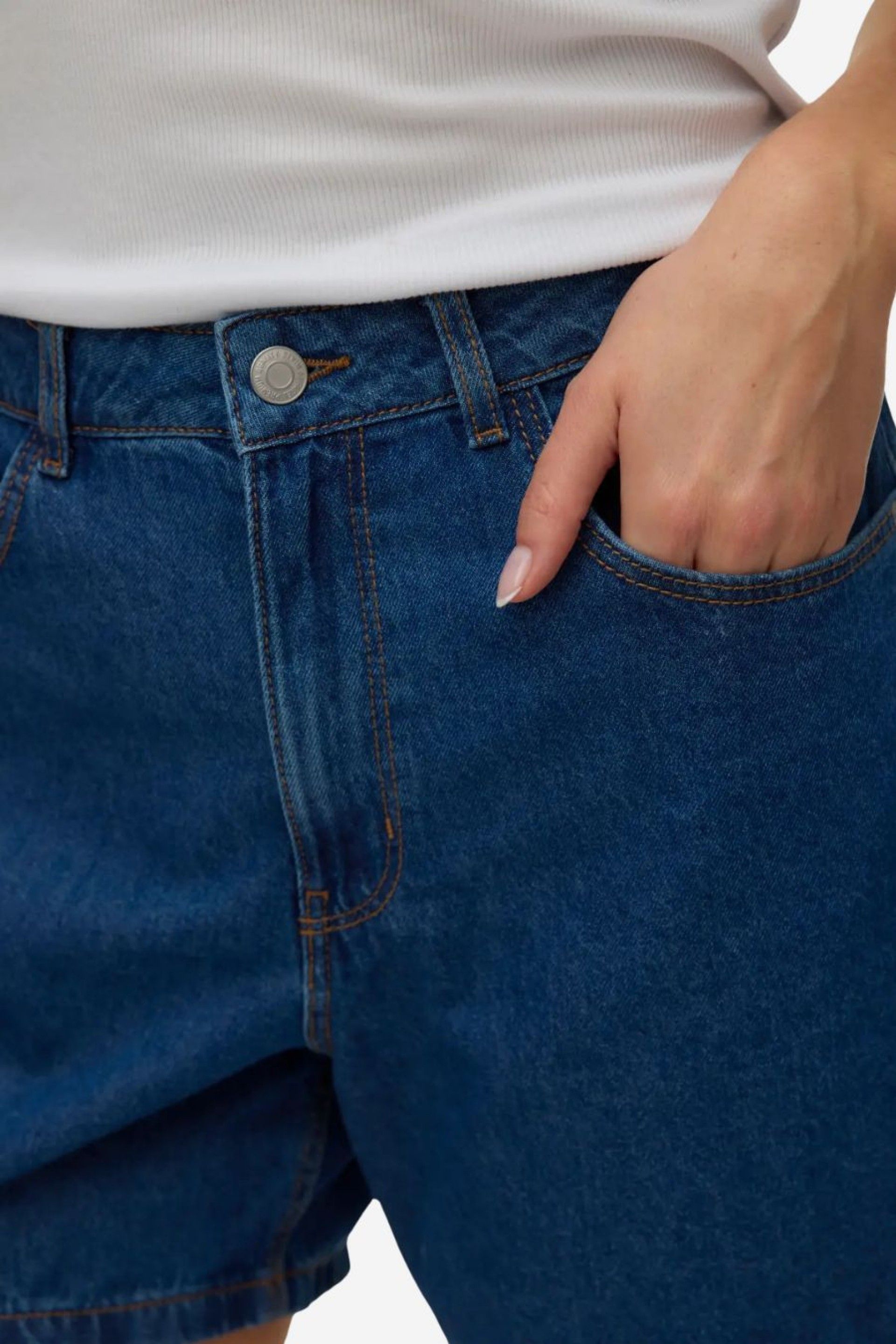 Calção Kirsa Molly HR Denim Shorts