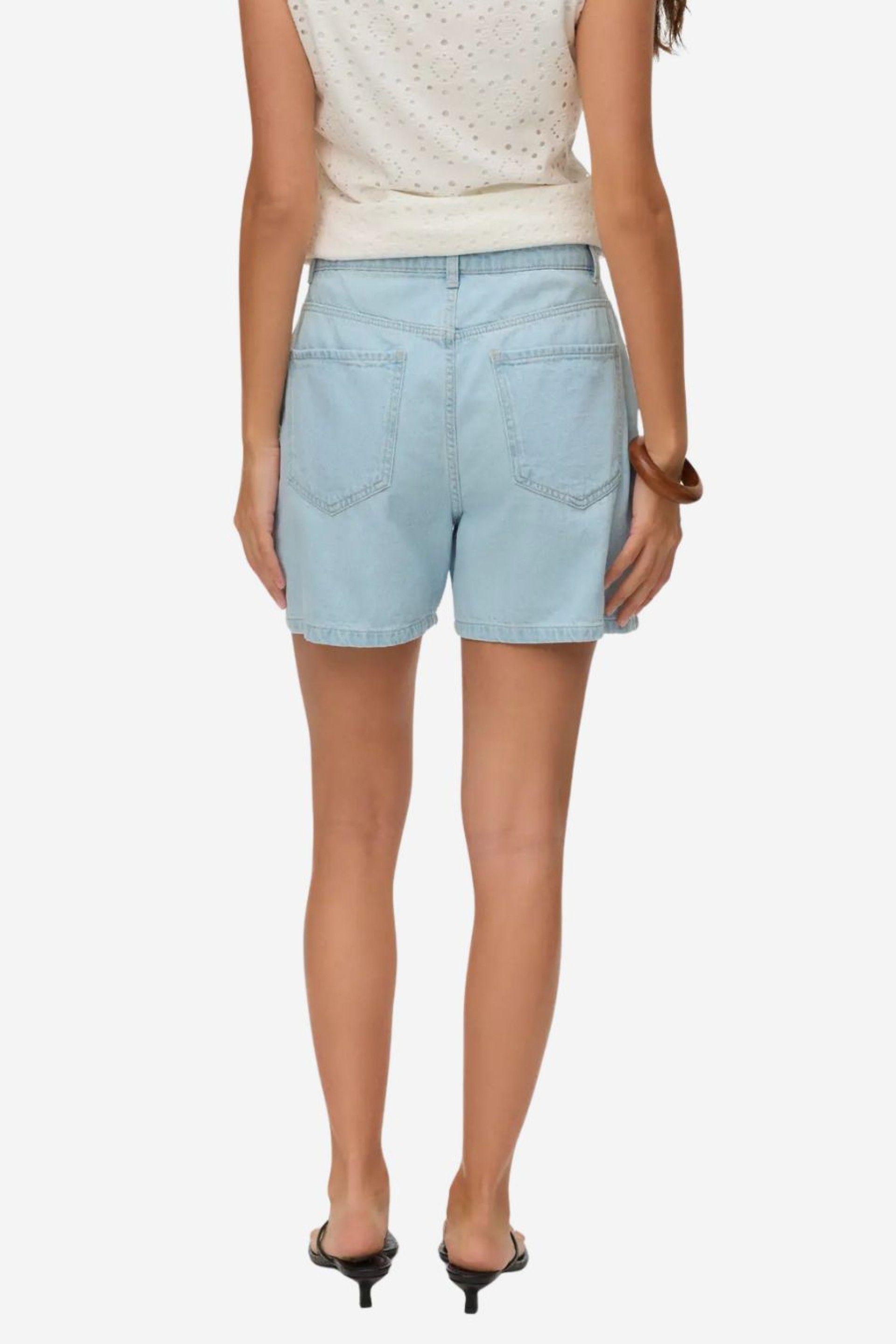 Calção Kirsa Molly HR Denim Shorts