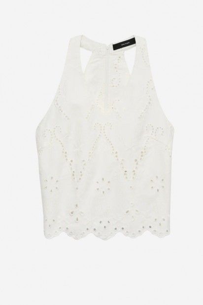 Top Vero Moda Lyng SL Bortado Croché Top Vero Moda Lyng SL Bortado Croché