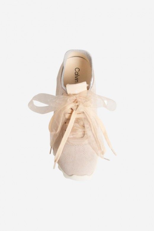Calvin Klein Sapatilha Runner em Camurça Mulher Calvin Klein Sapatilha Runner em Camurça Mulher
