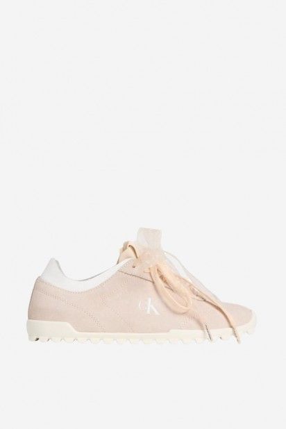 Calvin Klein Sapatilha Runner em Camur�a Mulher
