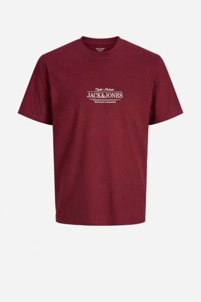 T-Shirt Jack Jones Cassis Minimal T-Shirt Jack Jones Cassis Minimal