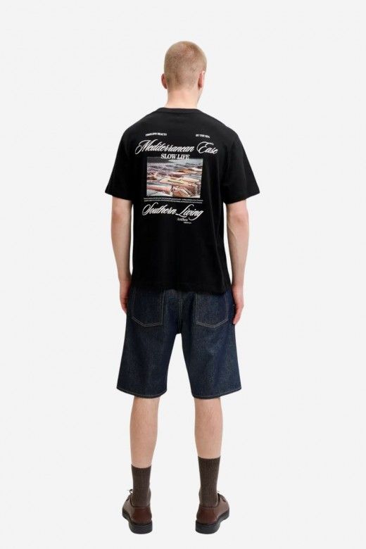T-Shirt Jack Jones Original Cassis Photo Back T-Shirt Jack Jones Original Cassis Photo Back