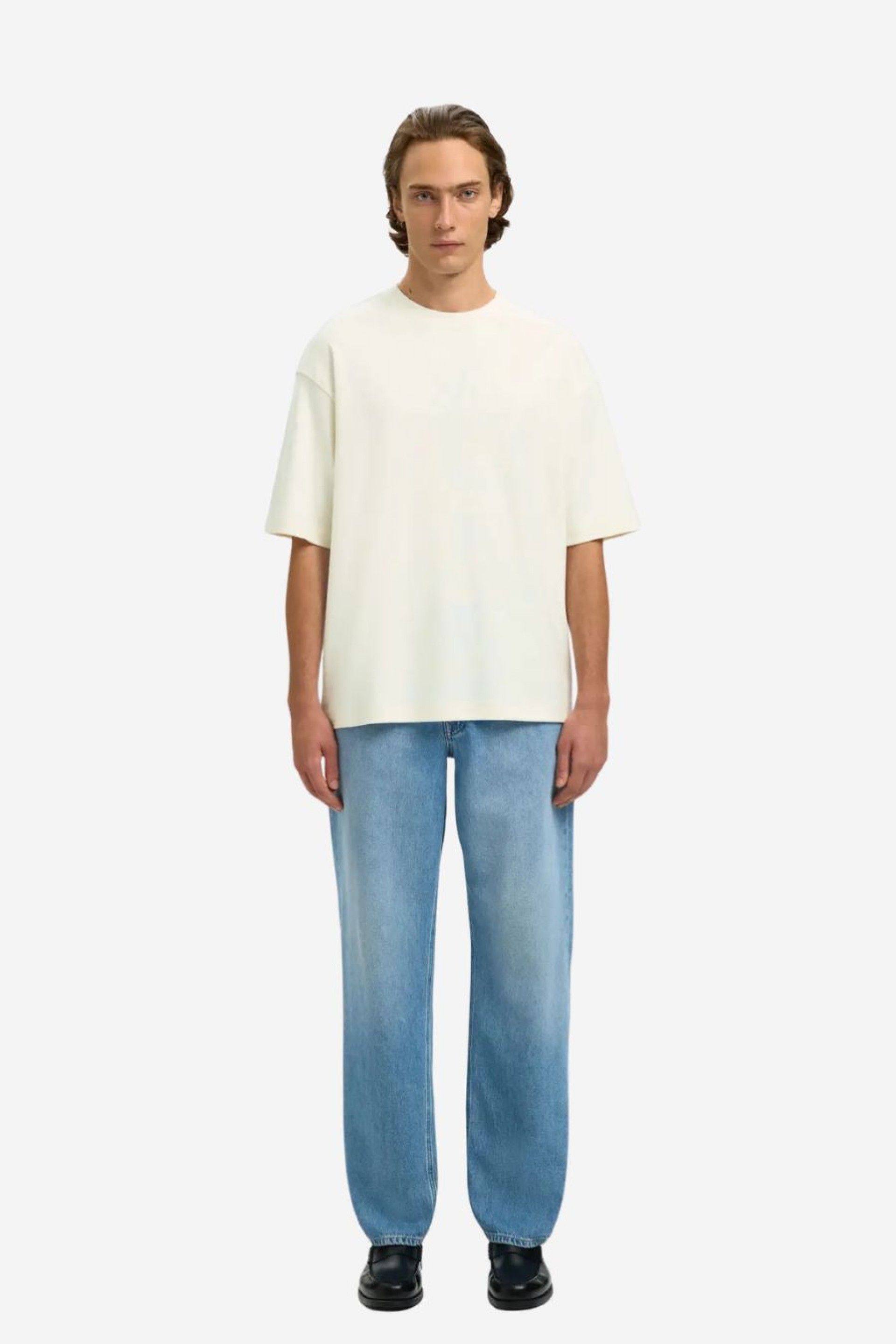 T-Shirt Selected Relaxaspen Interlock