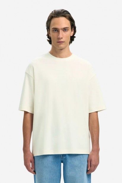 T-Shirt Selected Relaxaspen Interlock