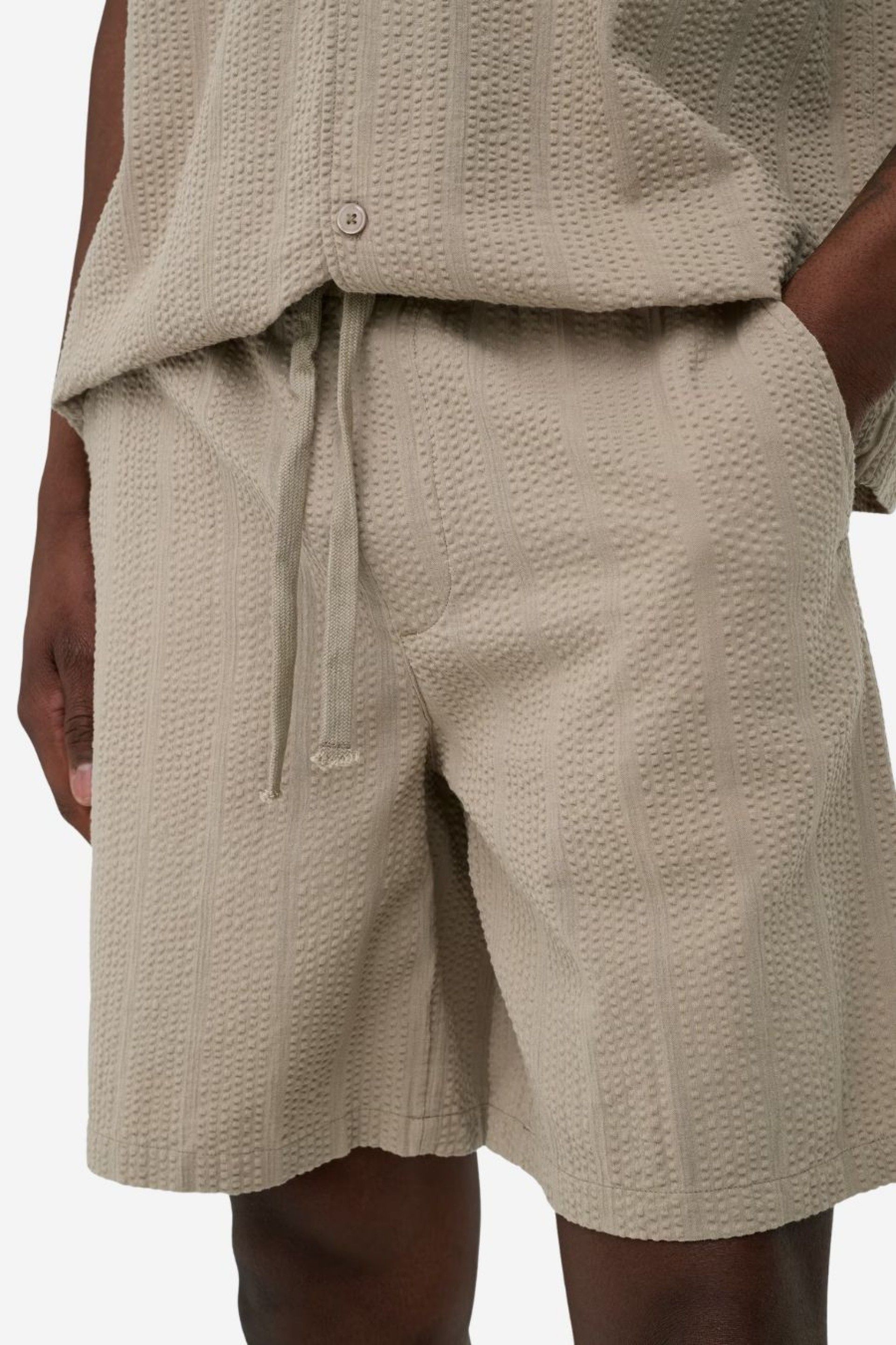 Calção Only & Sons Cruz Seersucker Jogger Shorts