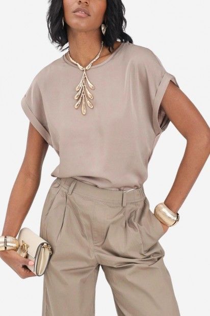 Top Lieke Satin Mix Only