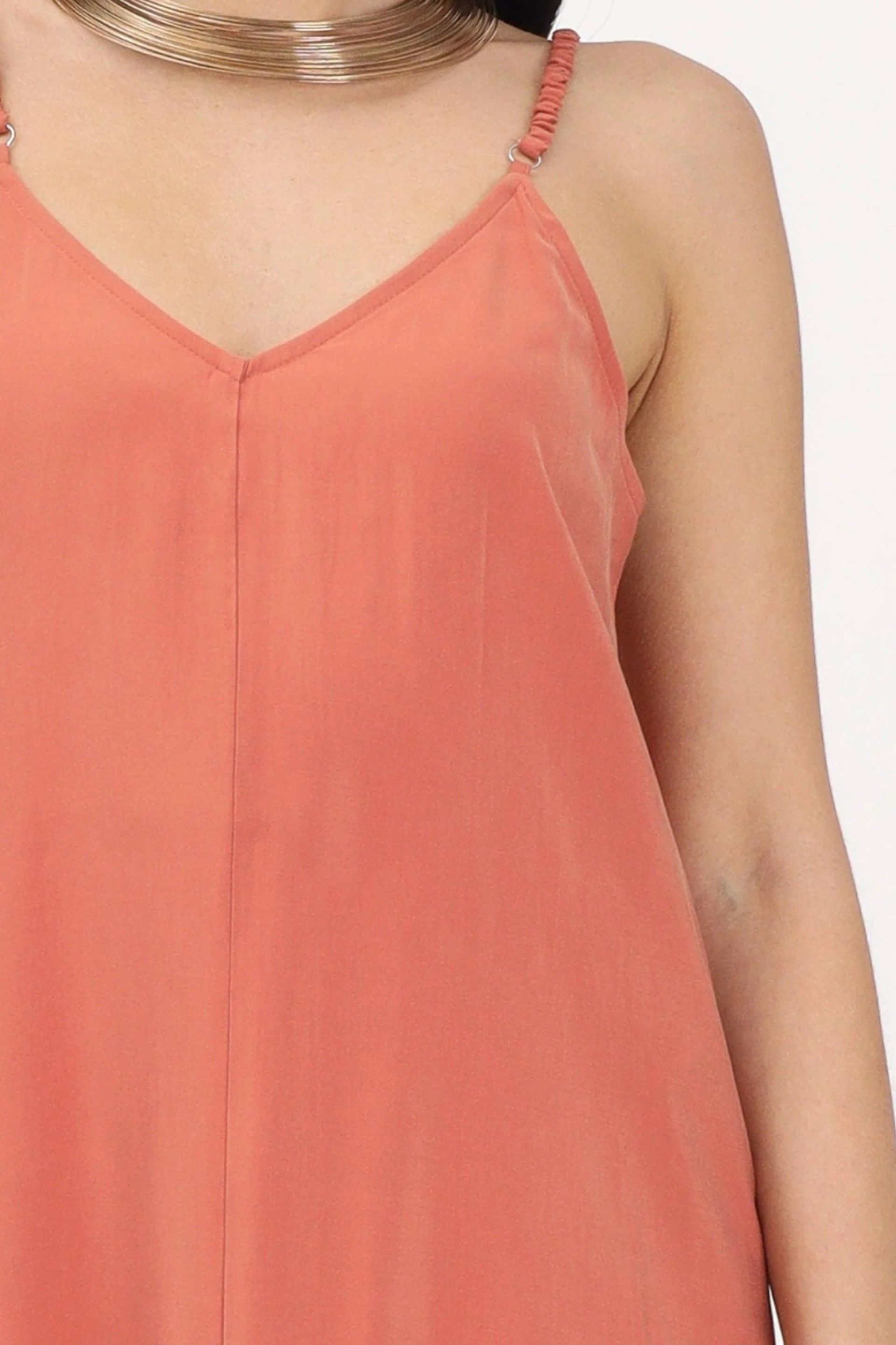 Vestido Only Madeli Oaklyn Singlet Lomg