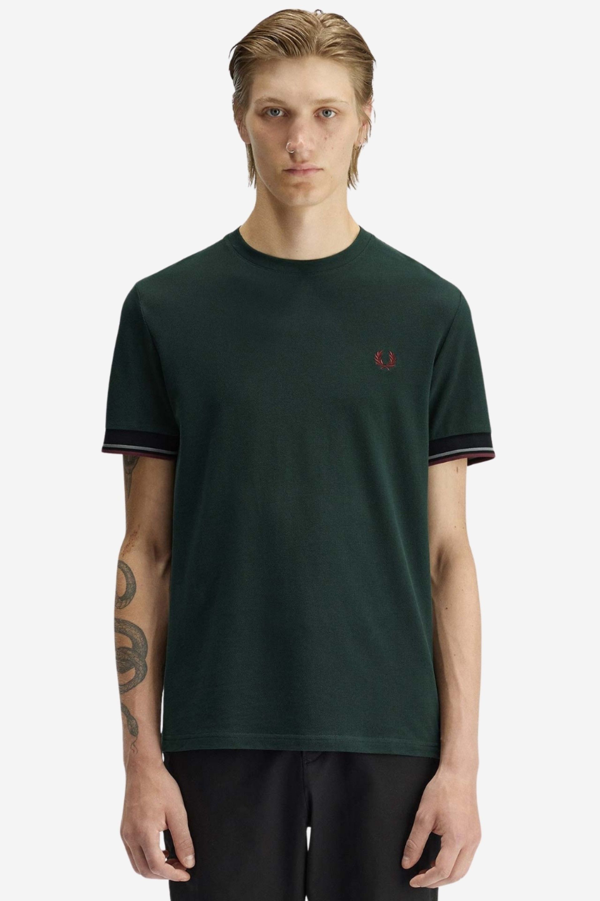 Fred Perry T-Shirt Piqué Homem
