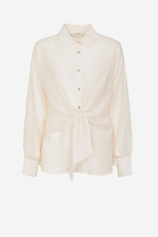 Blusa Markup Laço nó Blusa Markup Laço nó