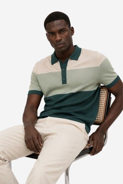 Polo Malha Only & Sons Wyler Multicores
