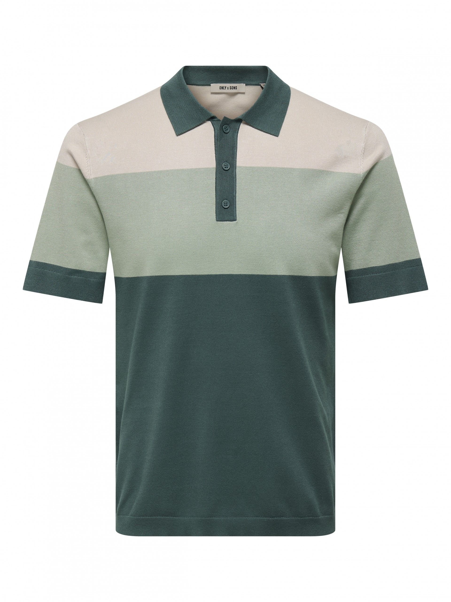 Polo Malha Only & Sons Wyler Multicores