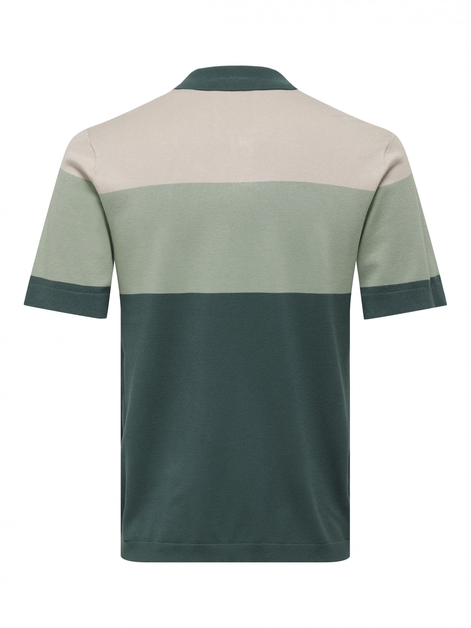 Polo Malha Only & Sons Wyler Multicores