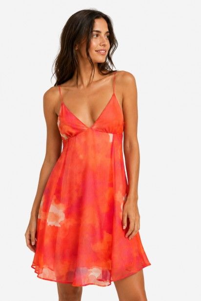Vestido Only Rivoli Strap Back curto