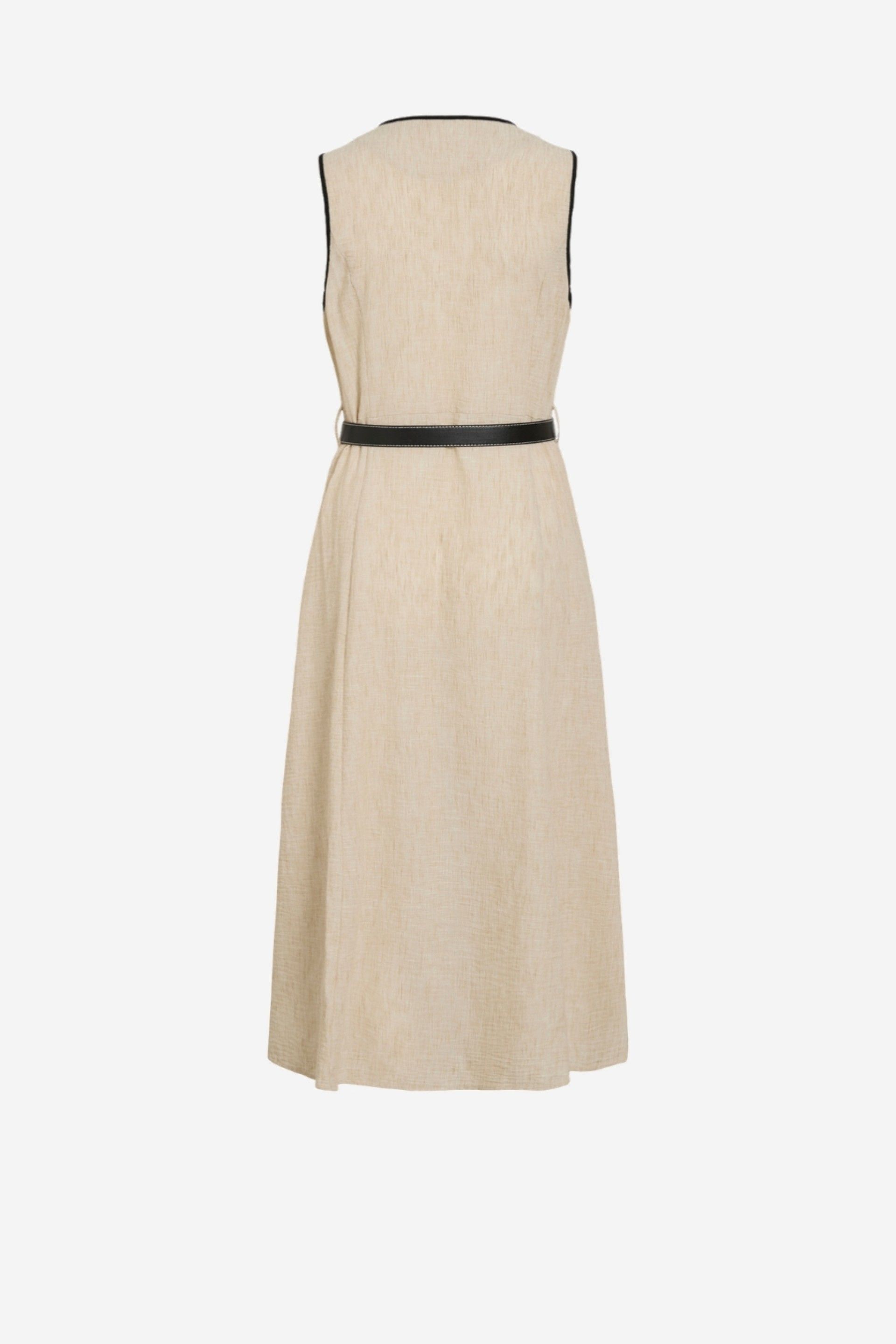 Vestido Vila Jasmine S/L Midi com cinto