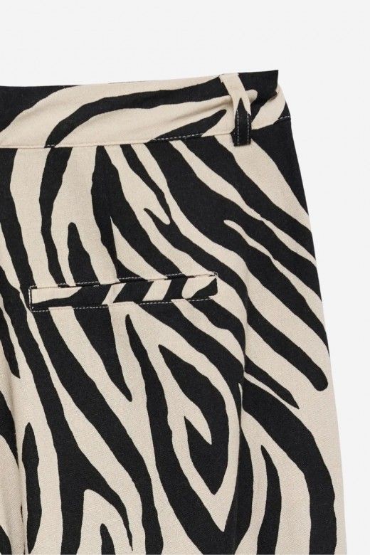 Vero Moda Mymilo Nila Cal�a Estampado Zebra Mulher