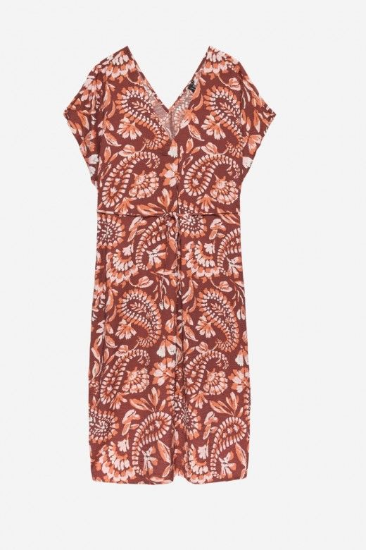 Vestido Nellie Carla Wide 7/8 Print Vero Moda Vestido Nellie Carla Wide 7/8 Print Vero Moda
