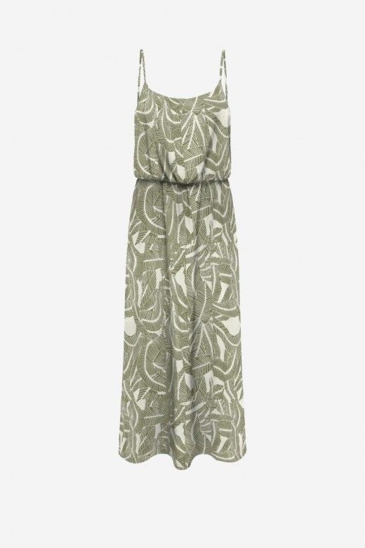 Vestido Only Nova Life Vis Singlet Maxi Print