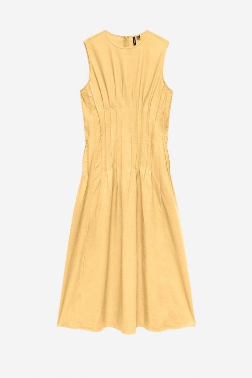 Vestido Vero Moda TabiaS/L 7/8 Pleated