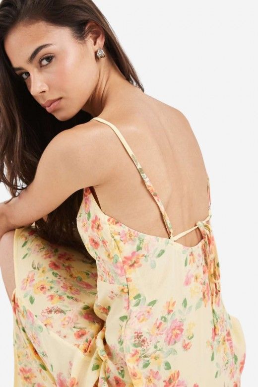 Vestido Vero Moda Vilma Holy Singlet Print Vestido Vero Moda Vilma Holy Singlet Print