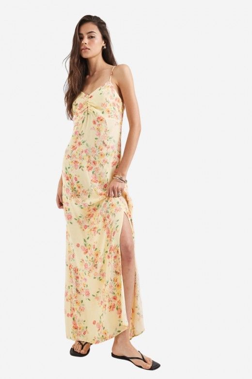 Vestido Vero Moda Vilma Holy Singlet Print Vestido Vero Moda Vilma Holy Singlet Print