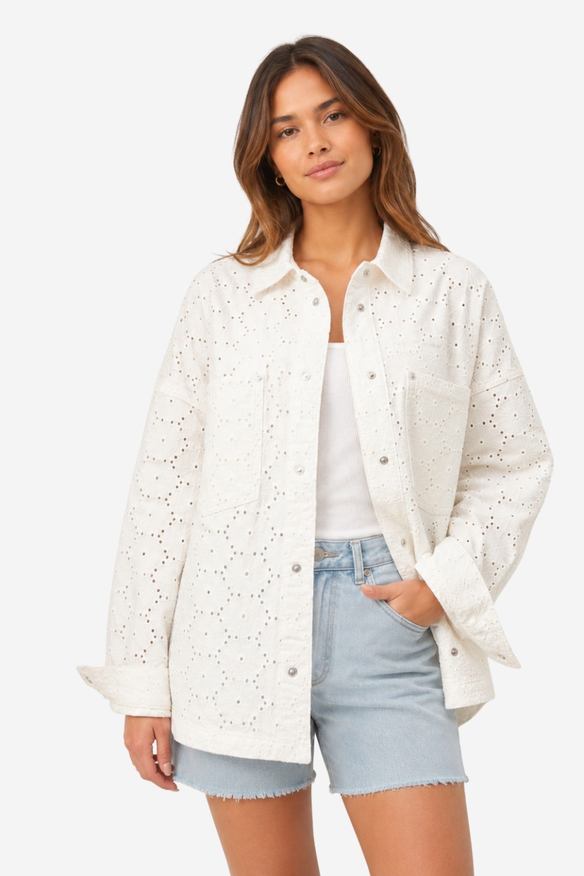 Casaco Only Janine-Fio Renda