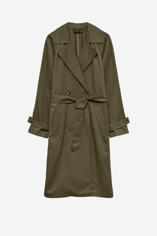 Gabardine Mulher LOU Long VERO MODA