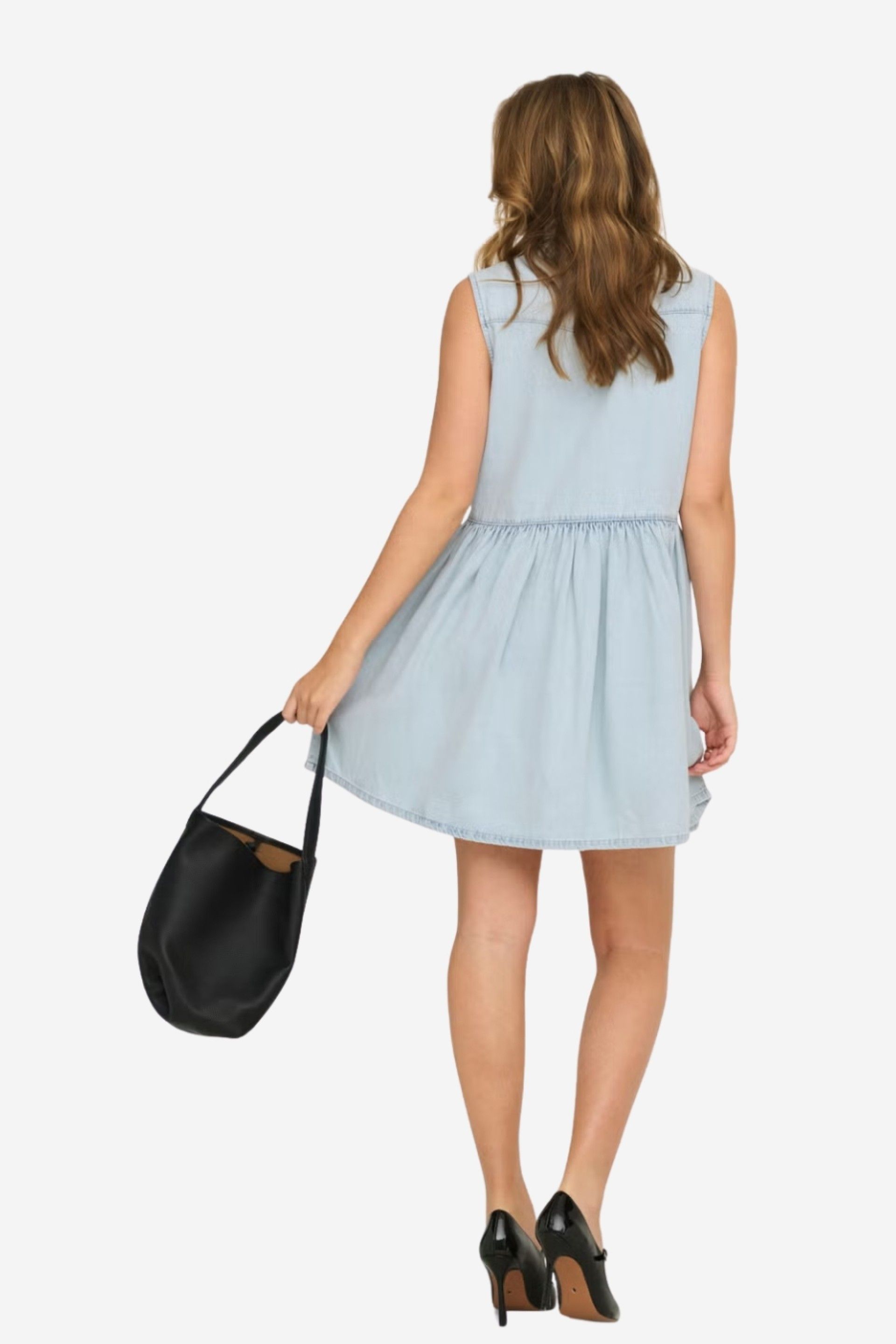 Vestido Jeans Cyrus Curto Only