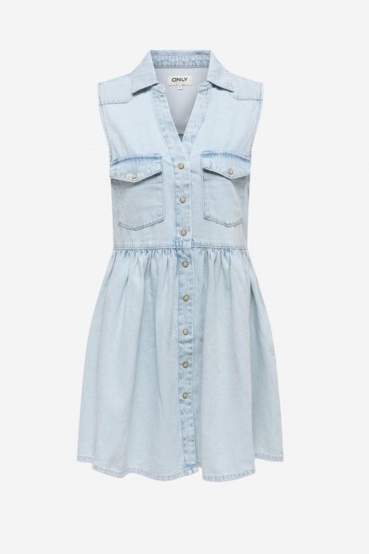 Vestido Jeans Cyrus Curto Only Vestido Jeans Cyrus Curto Only
