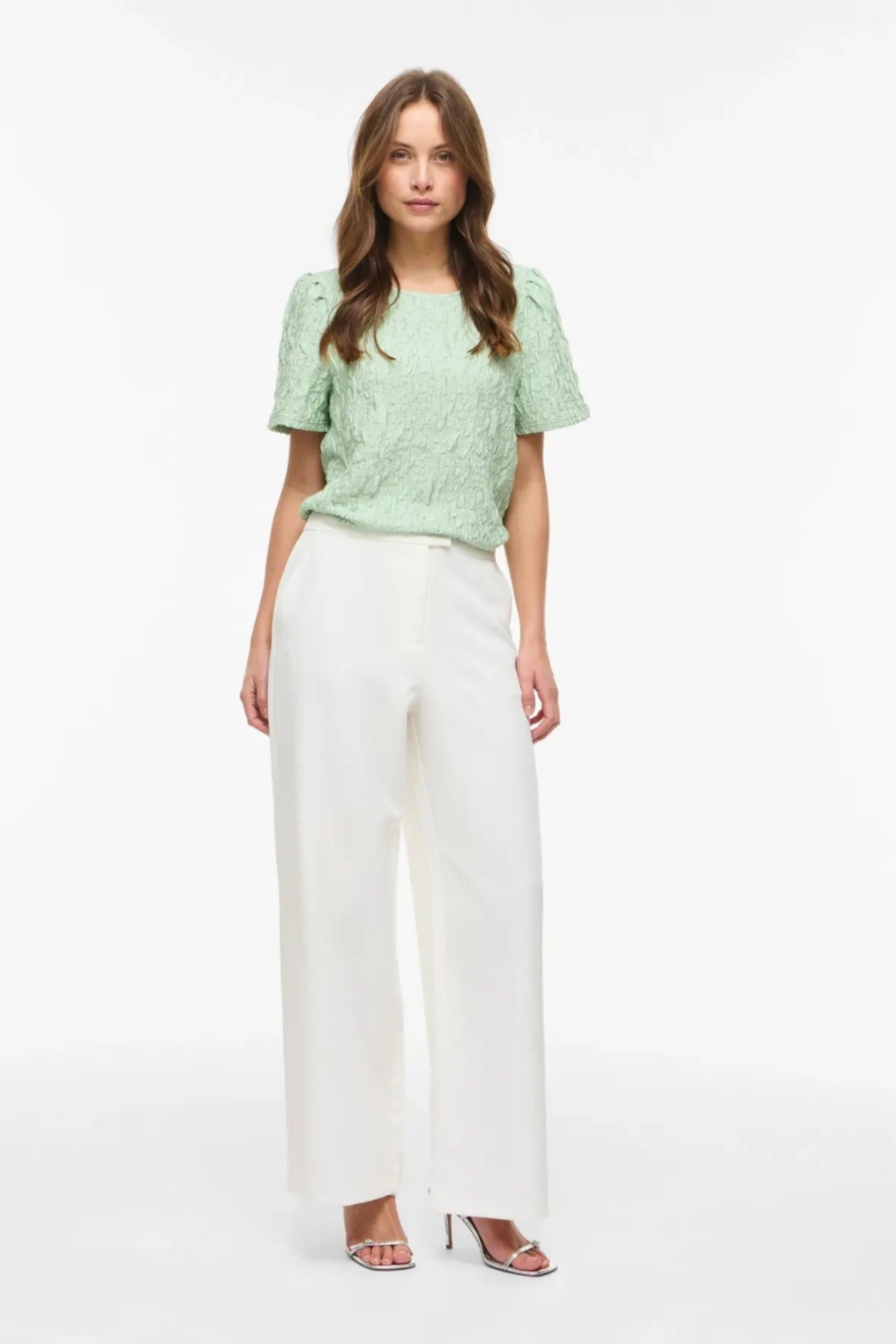 Calça Mulher Gery Winne Hw Wide Vila