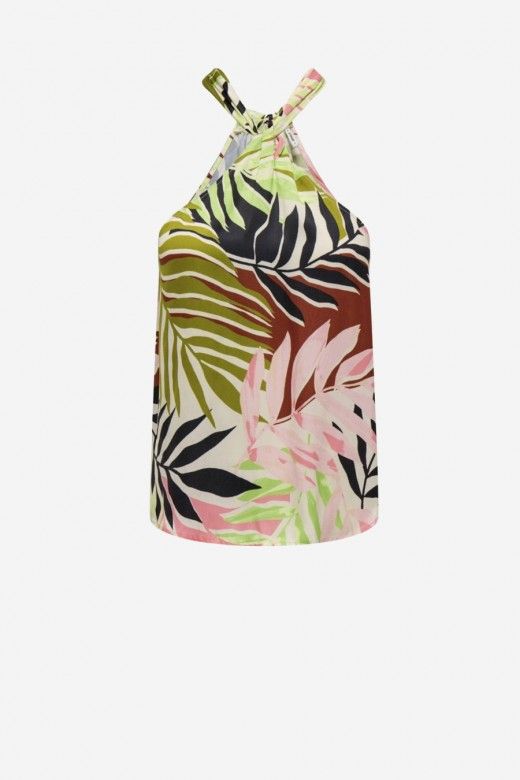 Top Shaila Halterneck Print ONLY Top Shaila Halterneck Print ONLY