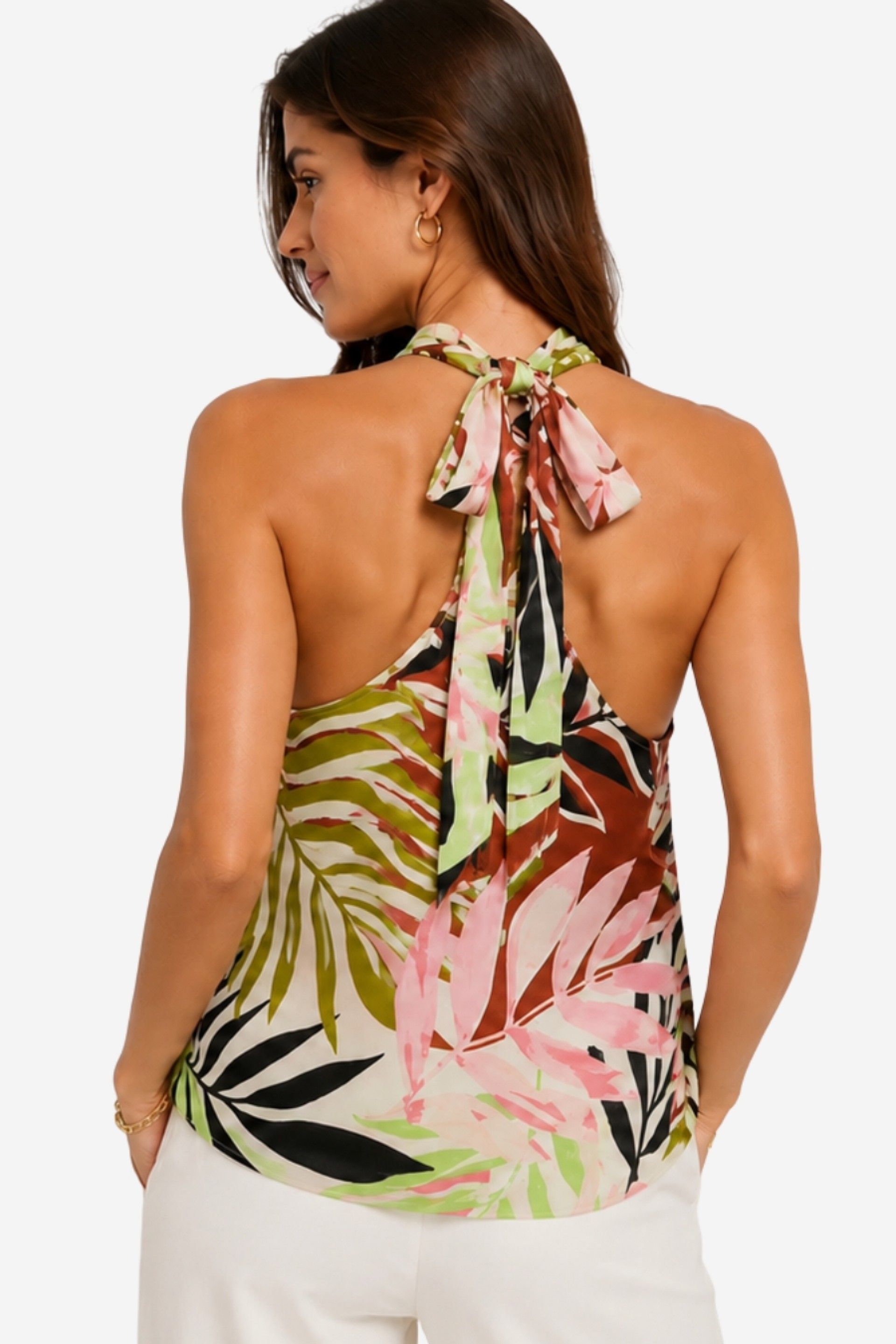 Top Shaila Halterneck Print ONLY