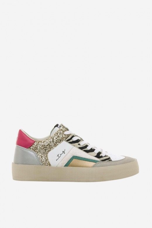 Sapatilha Mulher Casual com Glitter Sapatilha Mulher Casual com Glitter