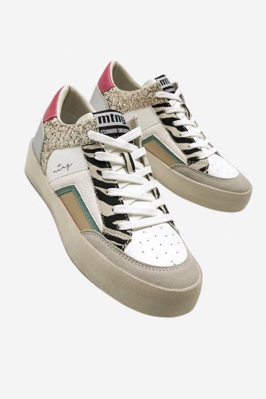 Sapatilha Mulher Casual com Glitter Sapatilha Mulher Casual com Glitter