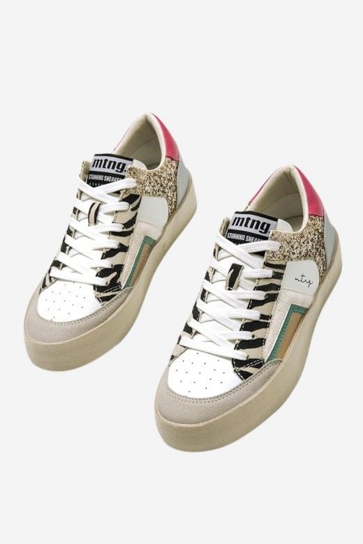 Sapatilha Mulher Casual com Glitter Sapatilha Mulher Casual com Glitter