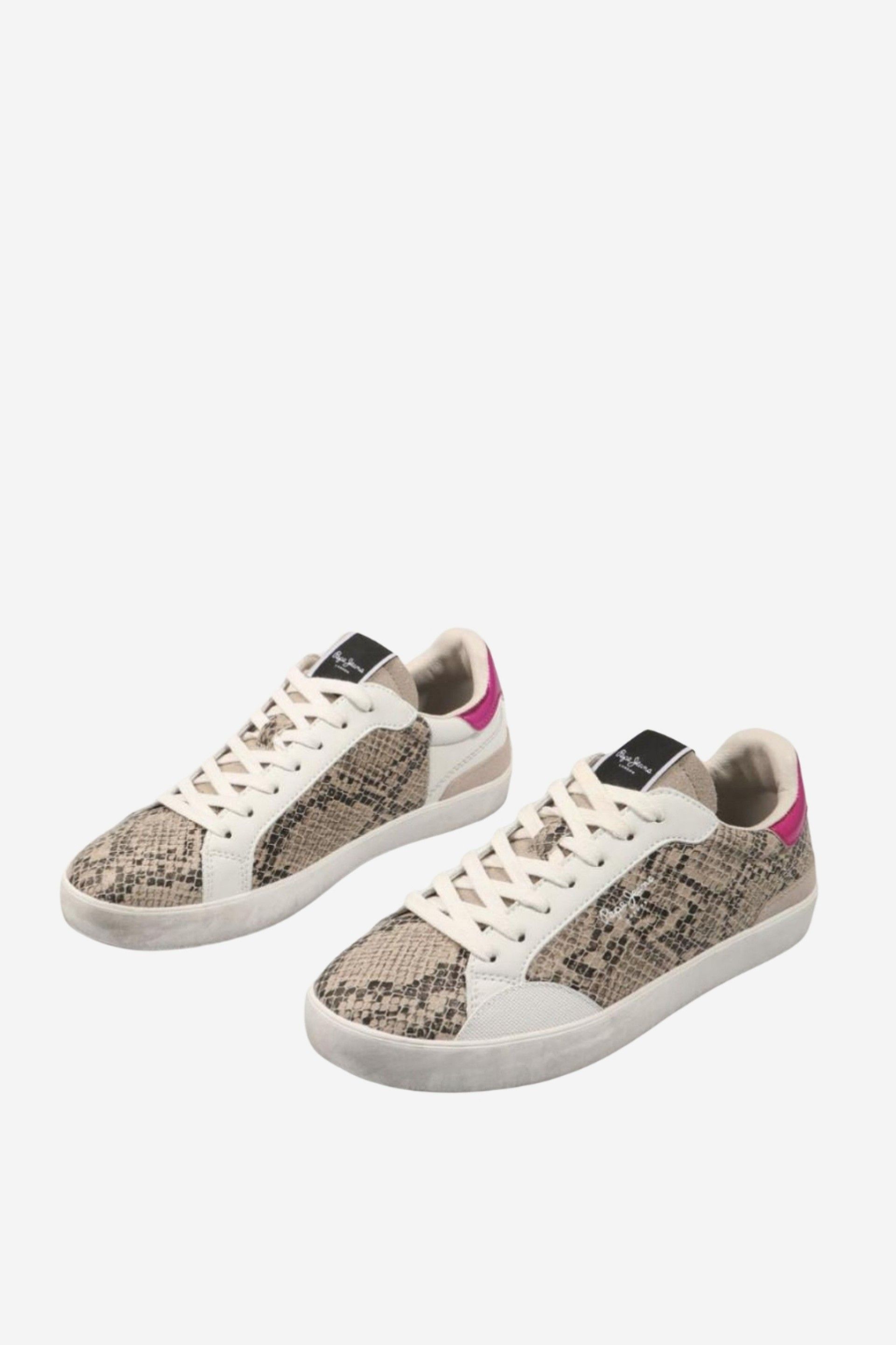 Sapatilhas Mulher LANE SNAKE W Pepe Jeans