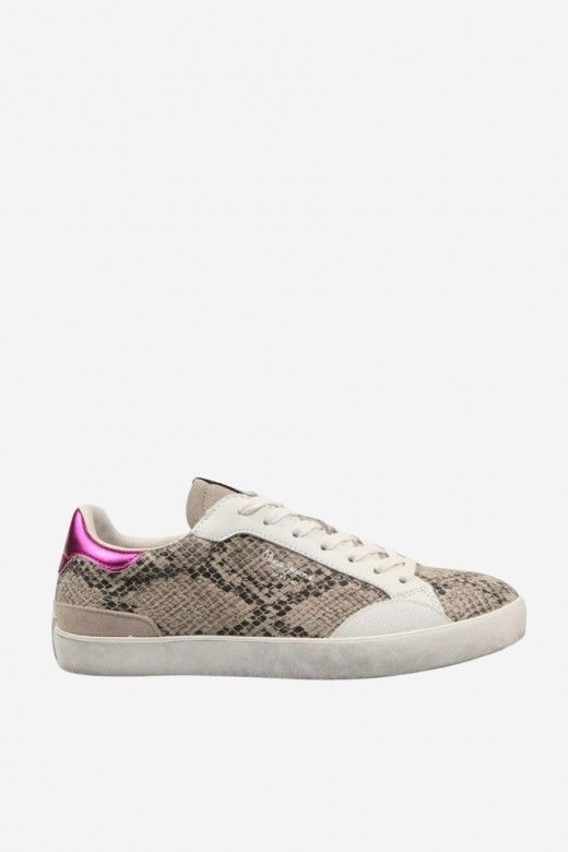 Sapatilhas Mulher LANE SNAKE W Pepe Jeans Sapatilhas Mulher LANE SNAKE W Pepe Jeans