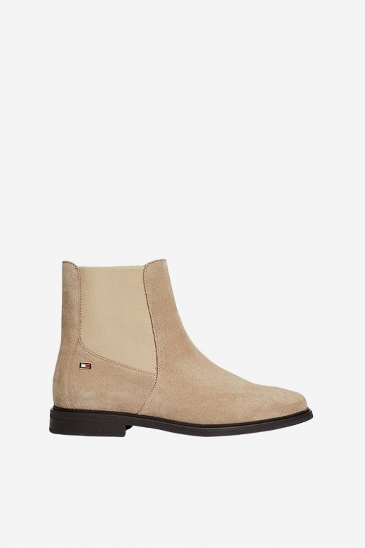 Bota Mulher Chelsea em Camurça da Tommy Hilfiger Bota Mulher Chelsea em Camurça da Tommy Hilfiger